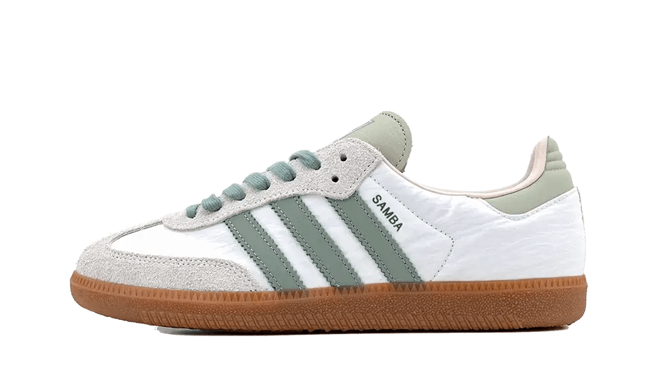 ADIDAS SAMBA OG CLOUD WHITE SILVER GREEN () - Rdrop