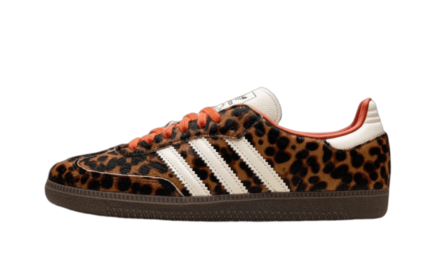 ADIDAS SAMBA OG PRELOVED RED LEOPARD (WOMEN'S) (JI2734) - Rdrop