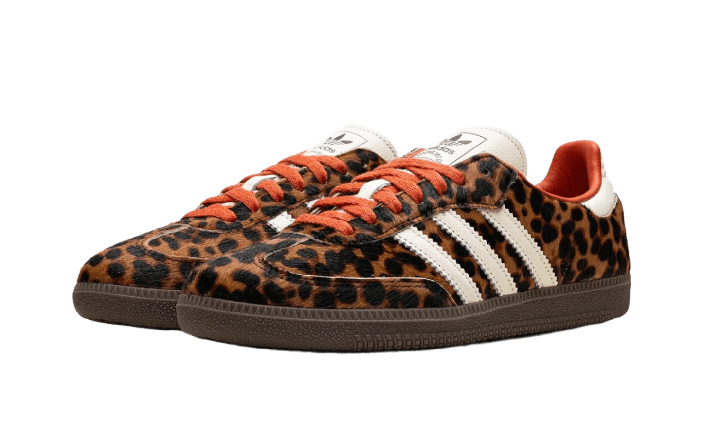 ADIDAS SAMBA OG PRELOVED RED LEOPARD (WOMEN'S) (JI2734) - Rdrop