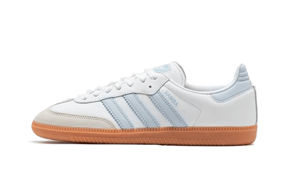 ADIDAS SAMBA OG WHITE HALO BLUE GUM (IE0877) - Rdrop