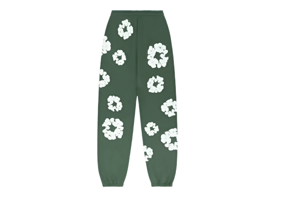 DENIM TEARS THE COTTON WREATH SWEATPANTS GREEN () - Rdrop