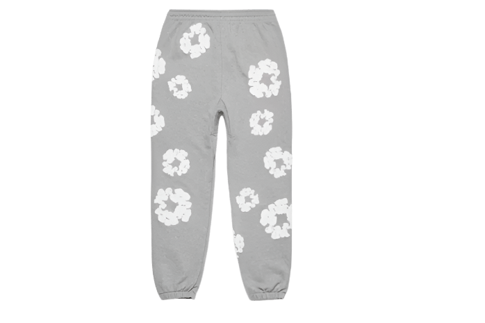 DENIM TEARS THE COTTON WREATH SWEATPANTS GREY () - Rdrop