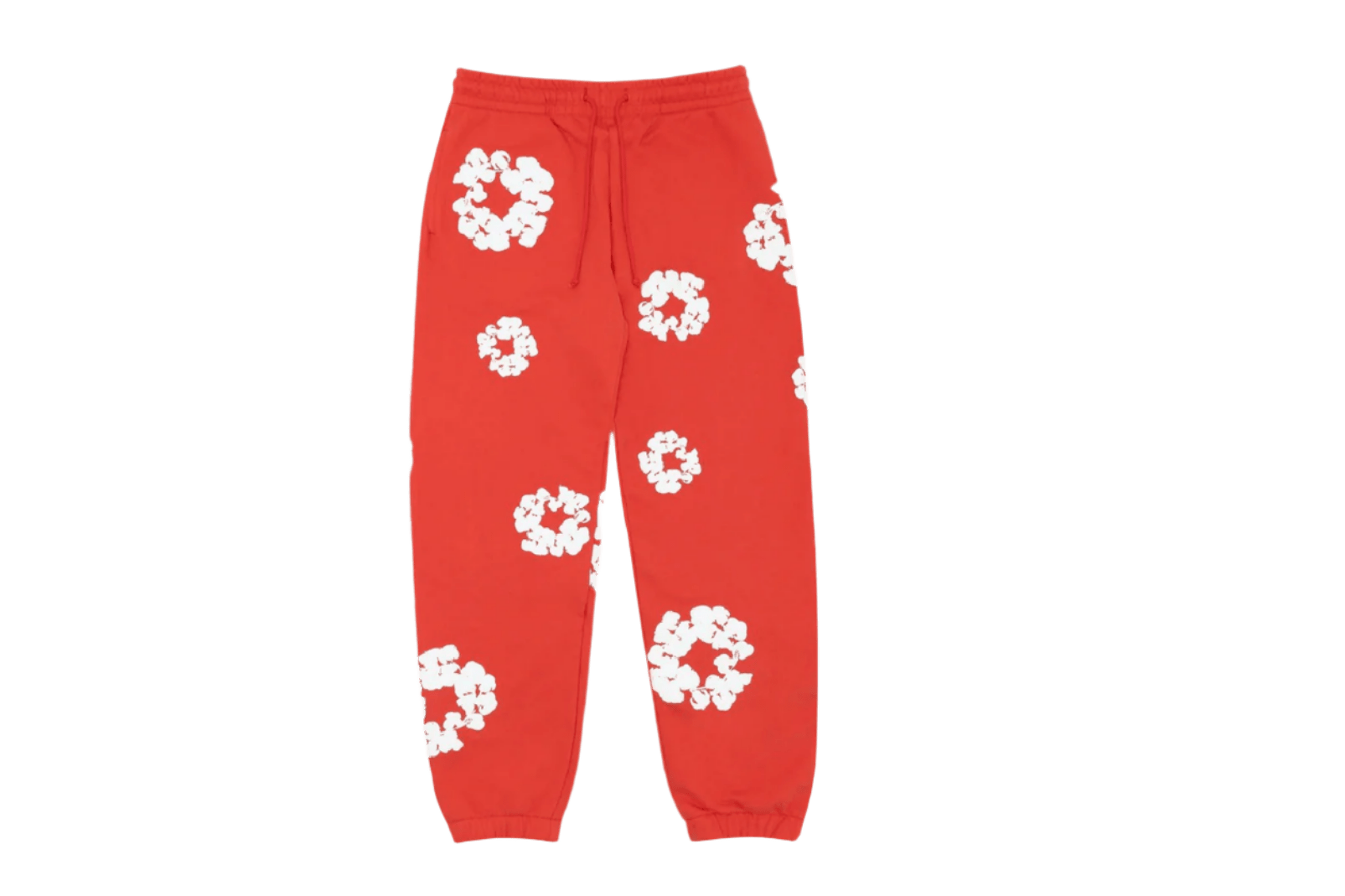 DENIM TEARS THE COTTON WREATH SWEATPANTS RED () - Rdrop