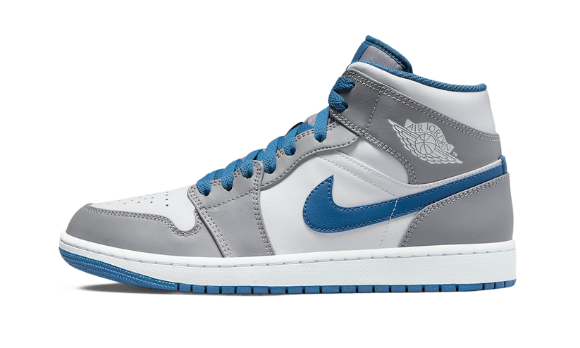 AIR JORDAN 1 MID TRUE BLUE