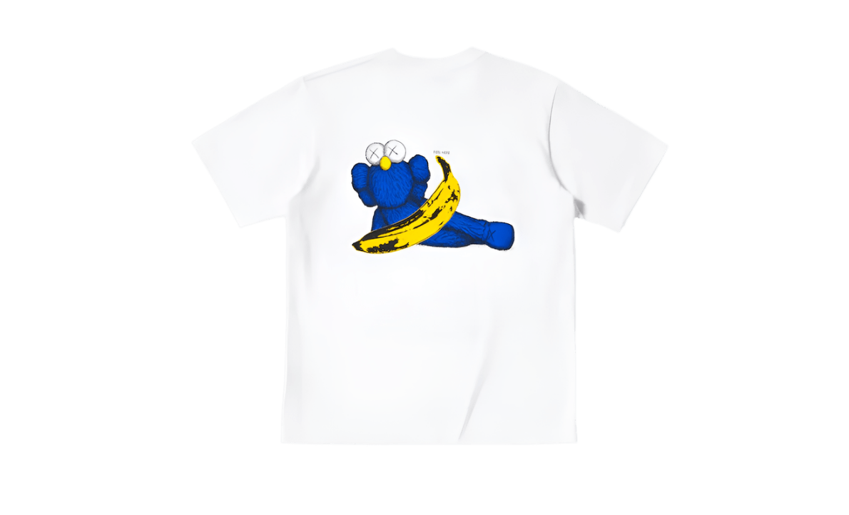 KAWS + WARHOL UT GRAPHIC T - SHIRT WHITE BLUE () - Rdrop