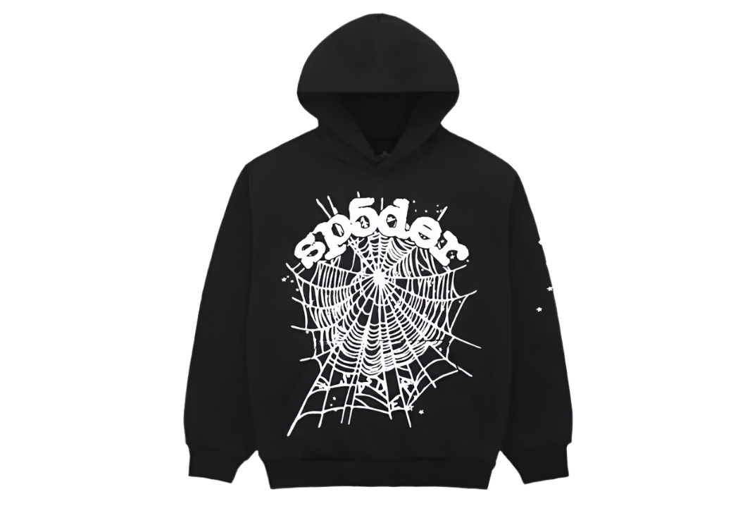 SP5DER OG WEB HOODIE BLACK () - Rdrop