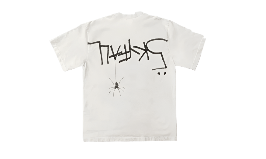 TRAVIS SCOTT CACTUS JACK X SP5DER DAYS BEFORE RODEO II TEE WHITE () - Rdrop