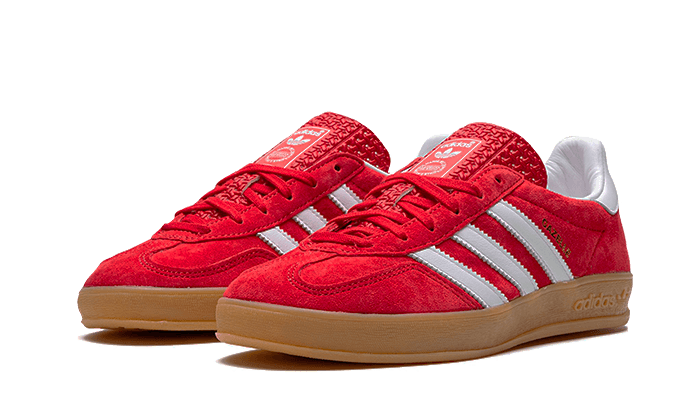 ADIDAS GAZELLE INDOOR SCARLET CLOUD WHITE (H06261) - Rdrop