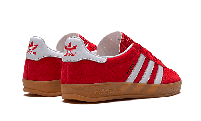 ADIDAS GAZELLE INDOOR SCARLET CLOUD WHITE (H06261) - Rdrop