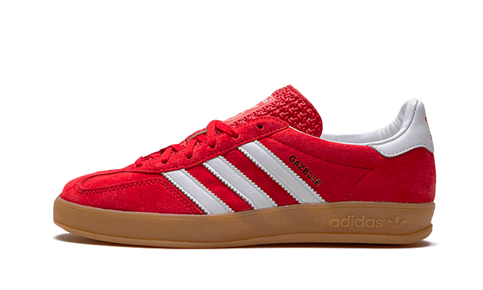 ADIDAS GAZELLE INDOOR SCARLET CLOUD WHITE (H06261) - Rdrop