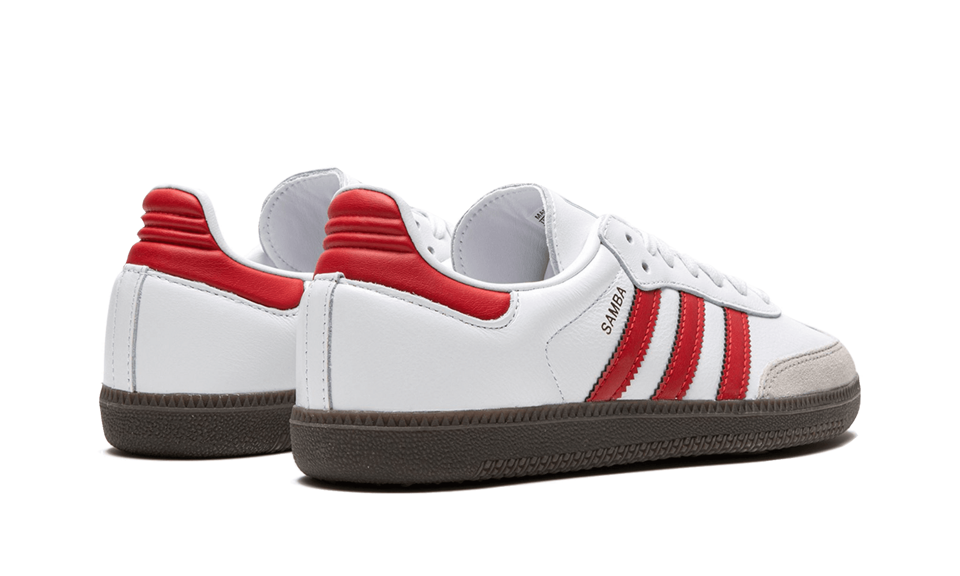 ADIDAS SAMBA OG WHITE RED (IG1025) - Rdrop