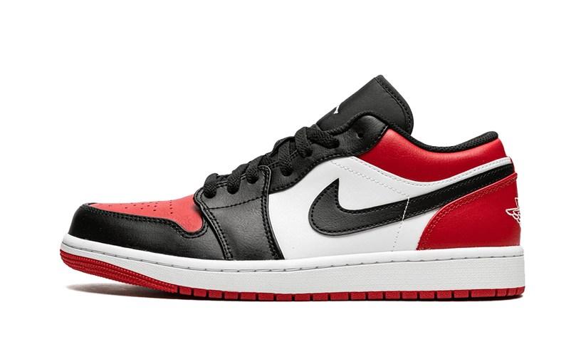 AIR JORDAN 1 LOW BRED TOE (553558-612) - Rdrop