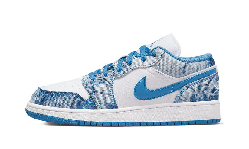 AIR JORDAN 1 LOW GS WASHED DENIM (DM8947-100) - Rdrop