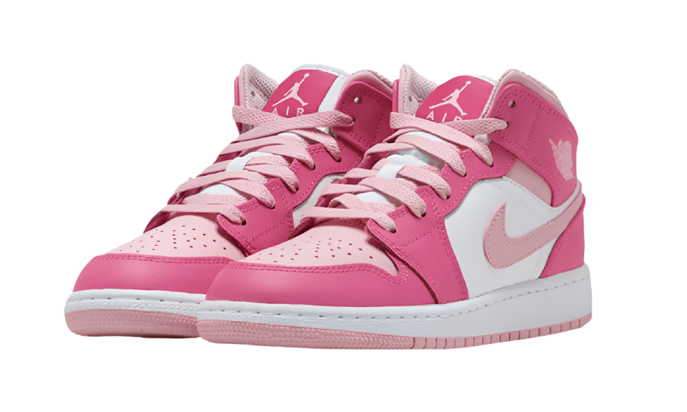 AIR JORDAN 1 MID FIERCE PINK "BARBIE" () - Rdrop