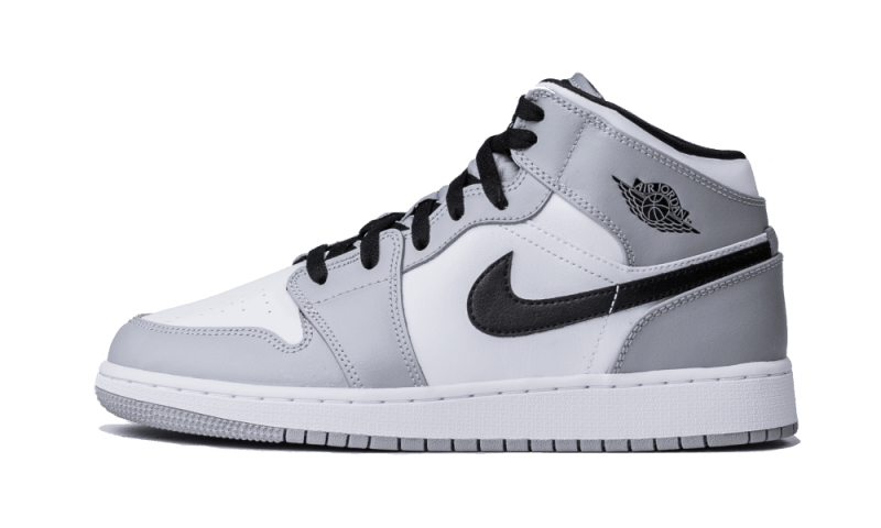 AIR JORDAN 1 MID LIGHT SMOKE GREY (554725-092) - Rdrop