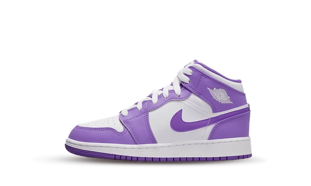 AIR JORDAN 1 MID PURPLE VENOM (DQ8423-511) - Rdrop