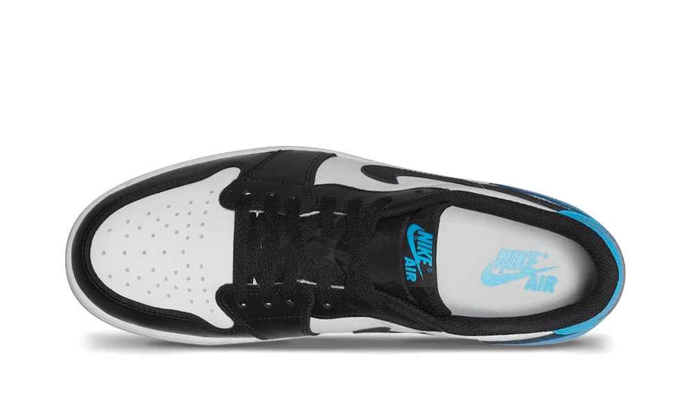 AIR JORDAN 1 RETRO LOW OG BLACK DARK POWDER BLUE (CZ0775-104) - Rdrop