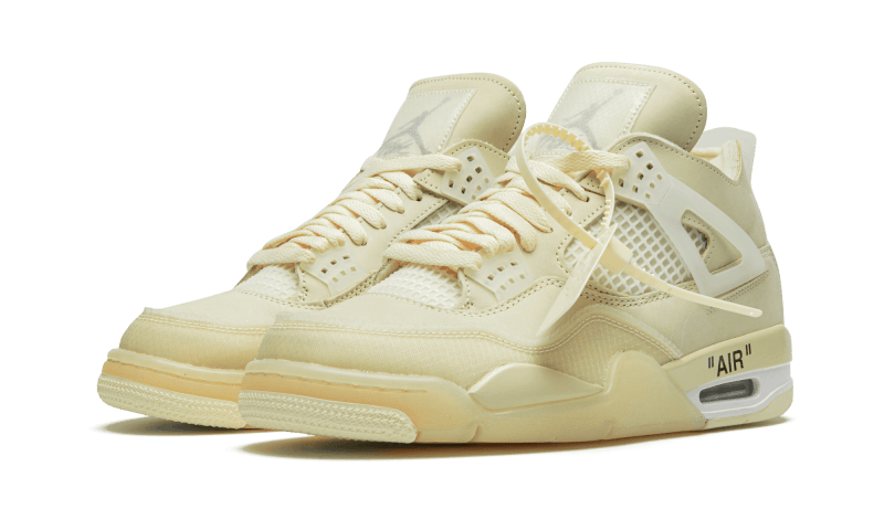 AIR JORDAN 4 RETRO OFF-WHITE SAIL (CV9388-100) - Rdrop