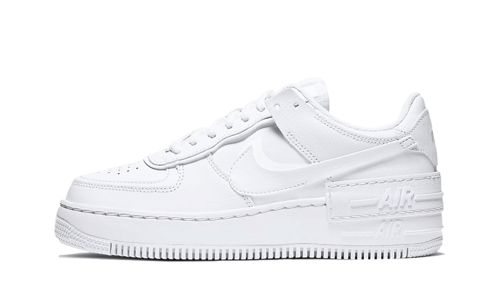 NIKE AIR FORCE 1 W SHADOW TRIPLE WHITE (CI0919-100) - Rdrop