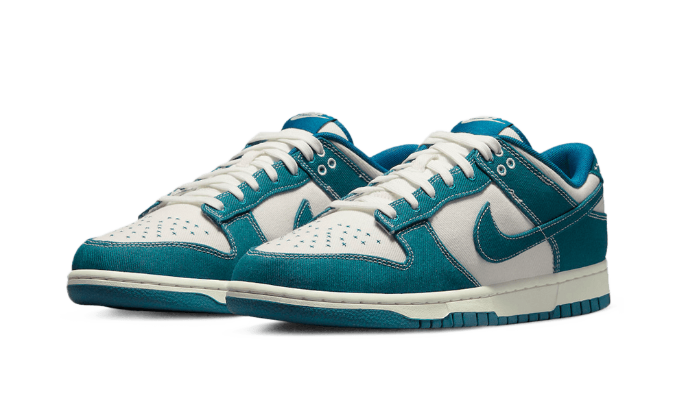 NIKE DUNK LOW RETRO INDUSTRIAL BLUE SASHIKO (DV0834-101) - Rdrop