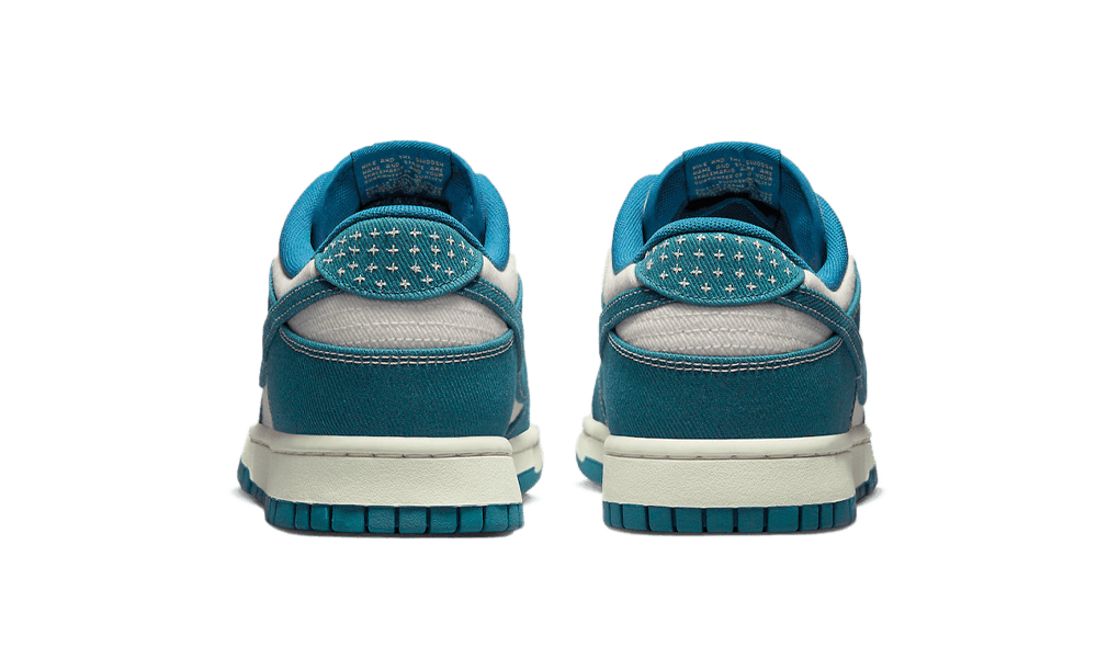 NIKE DUNK LOW RETRO INDUSTRIAL BLUE SASHIKO (DV0834-101) - Rdrop