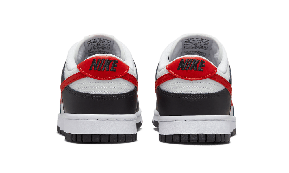 NIKE DUNK LOW RETRO RED SWOOSH PANDA (FB3354-001) - Rdrop