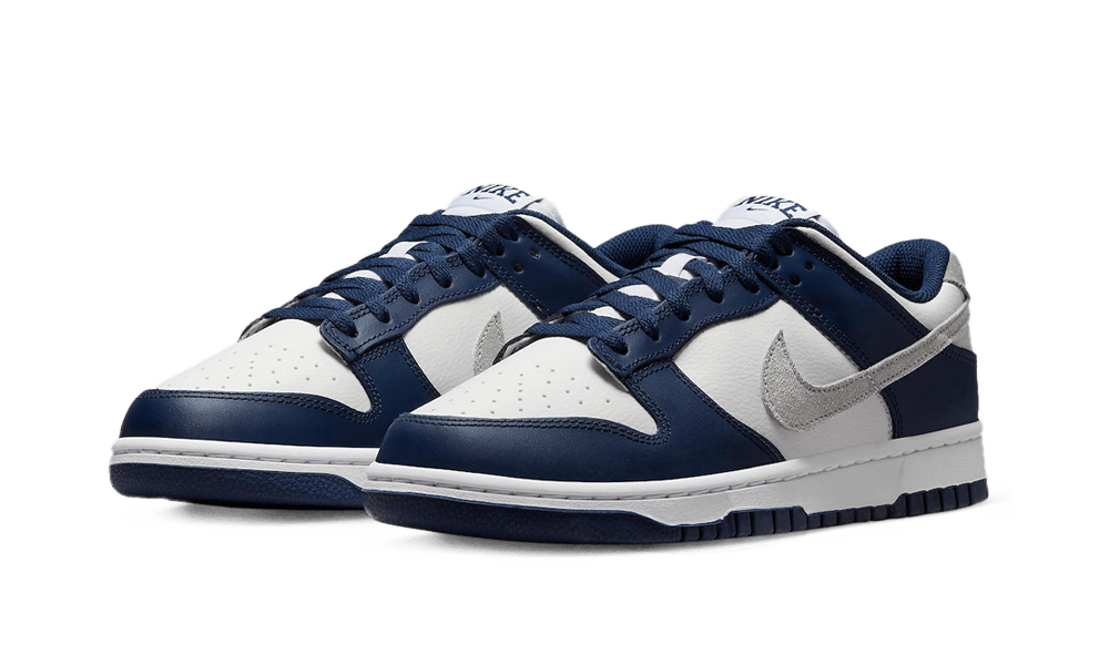 NIKE DUNK LOW SUMMIT WHITE MIDNIGHT NAVY () - Rdrop