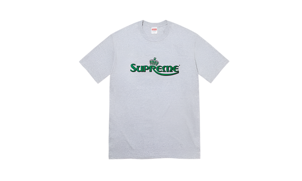 SUPREME CROWN TEE (GREY) () - Rdrop