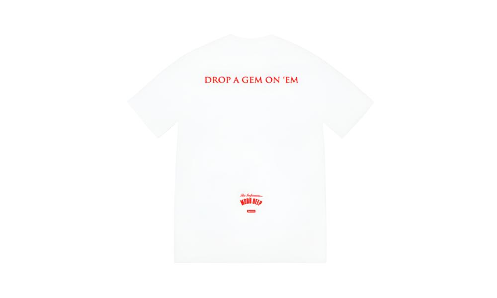 SUPREME MOBB DEEP DRAGON TEE (WHITE) () - Rdrop