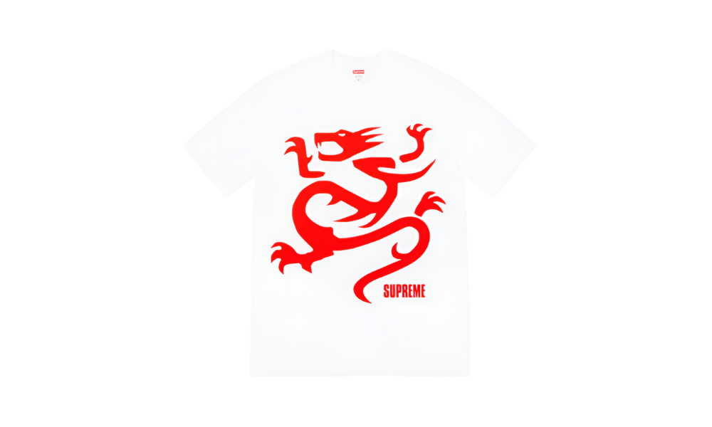 SUPREME MOBB DEEP DRAGON TEE (WHITE) () - Rdrop