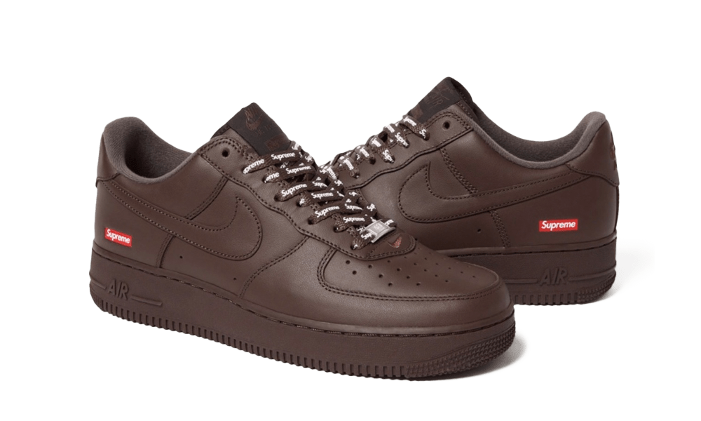 SUPREME X NIKE AIR FORCE 1 LOW BAROQUE BROWN () - Rdrop