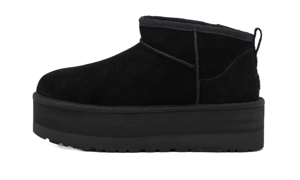 UGG CLASSIC ULTRA MINI PLATFORM BLACK (1135092-BLK) - Rdrop